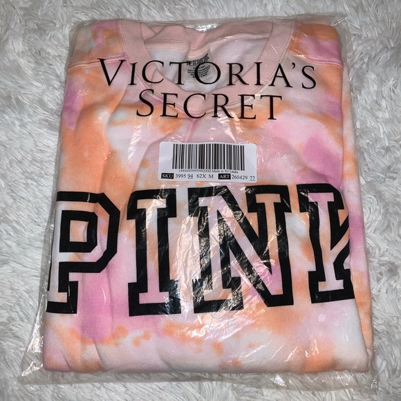 VICTORIA'S SECRET PINK EVERYDAY LOUNGE CAMPUS CREW - Picture 4 of 4